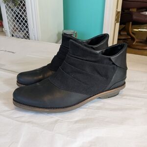 Merrell Womens Adaline Leather Ankle Boots Black Size 9